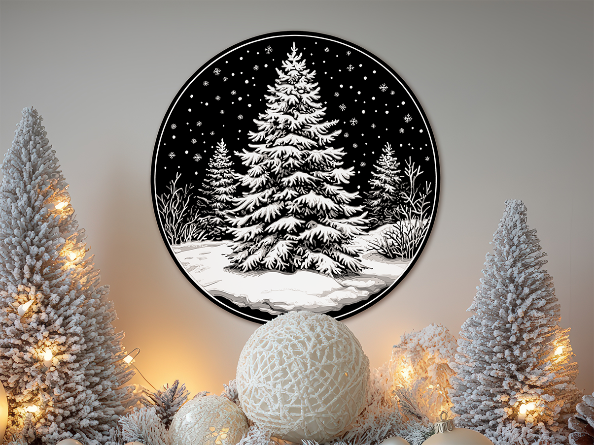 Christmas Wall or Table Decoration - Christmas Tree