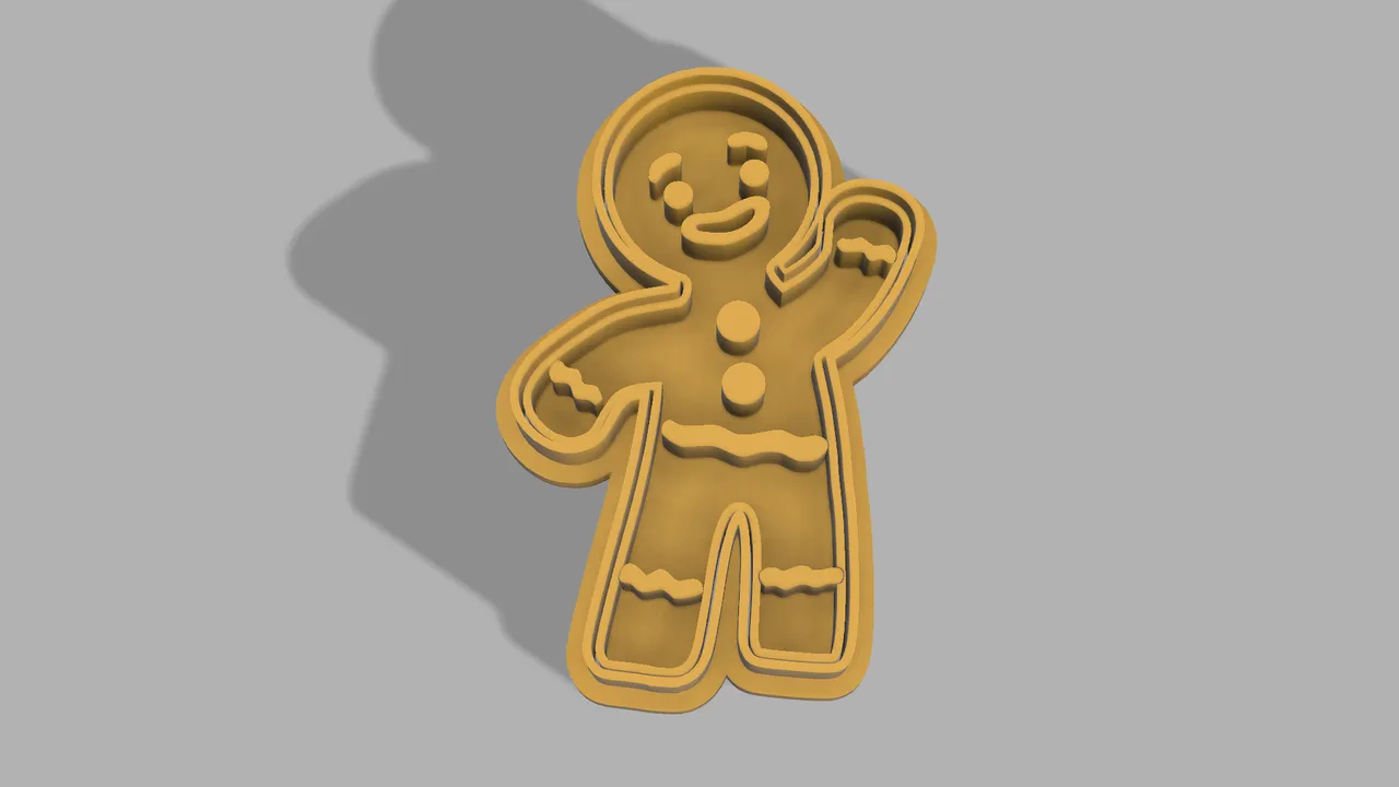Cutter Cookie Jengi Duo by Gio3D | Download free STL model | Printables.com