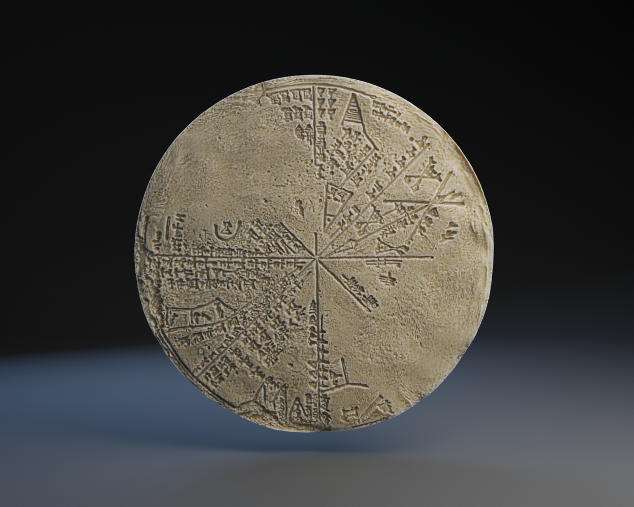 Sumerian Star Map/ Astolabe