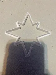 8 point star cookie cutter