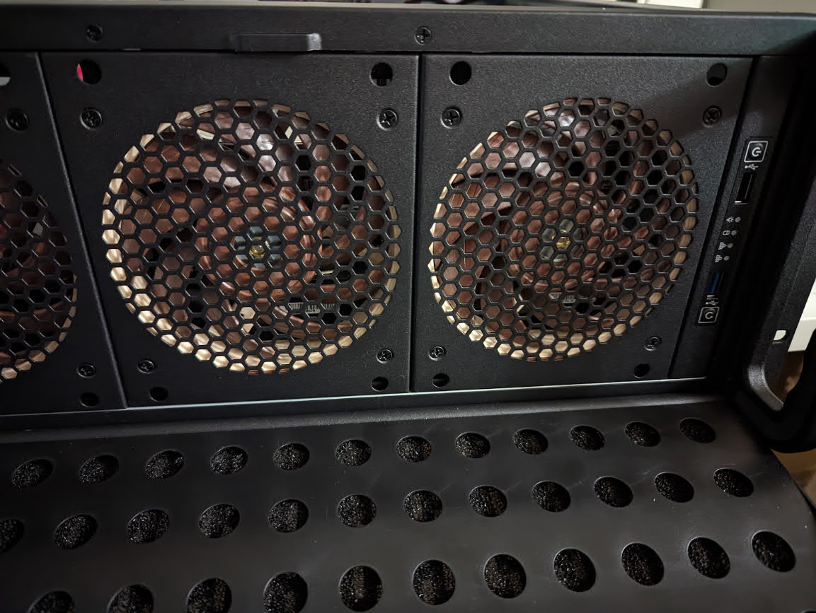 Rosewill 4U Sideways Frontpanel Bracket