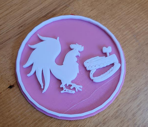Rooster Teeth Logo Coaster