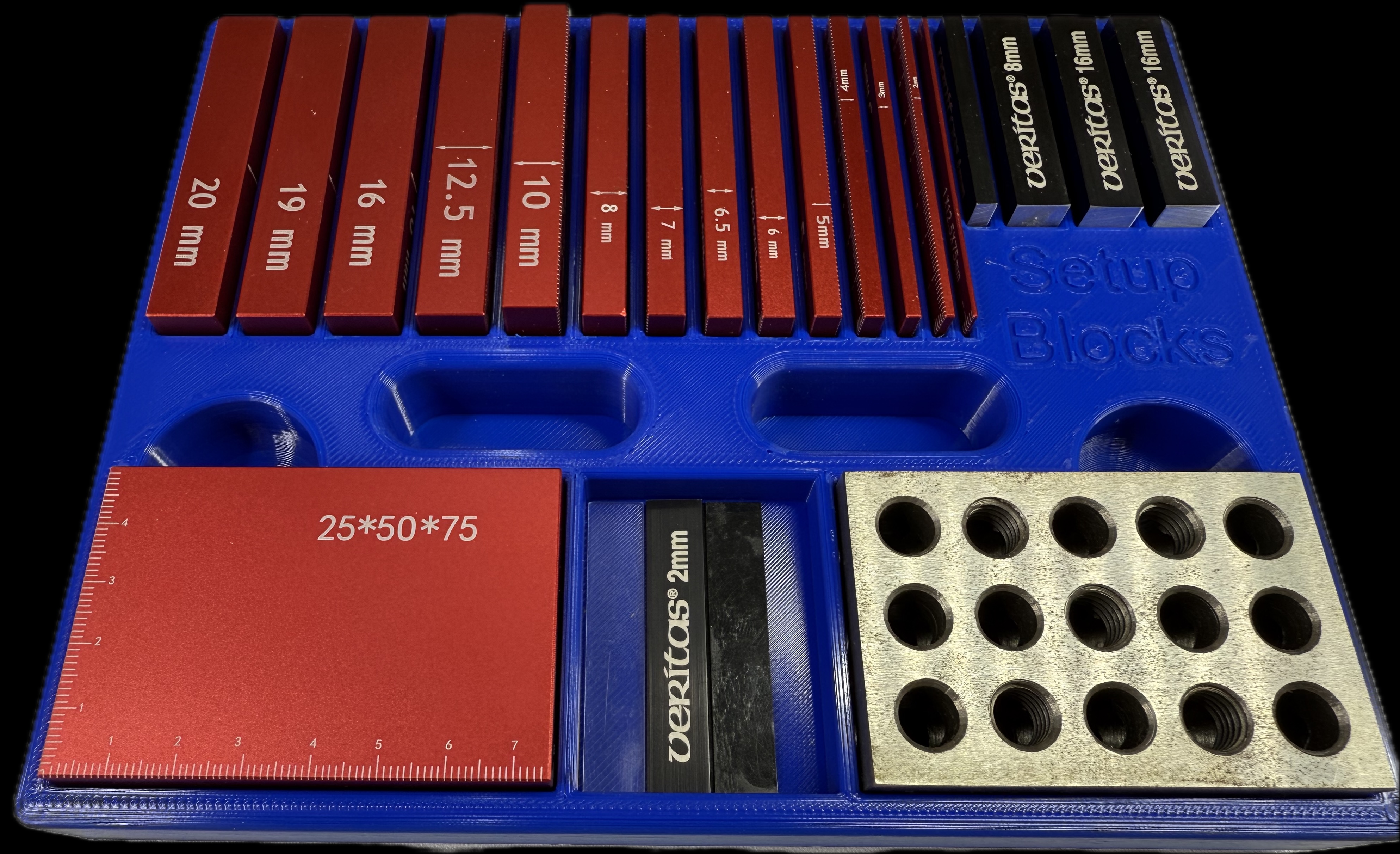Gridfinity Setup Block storage tray