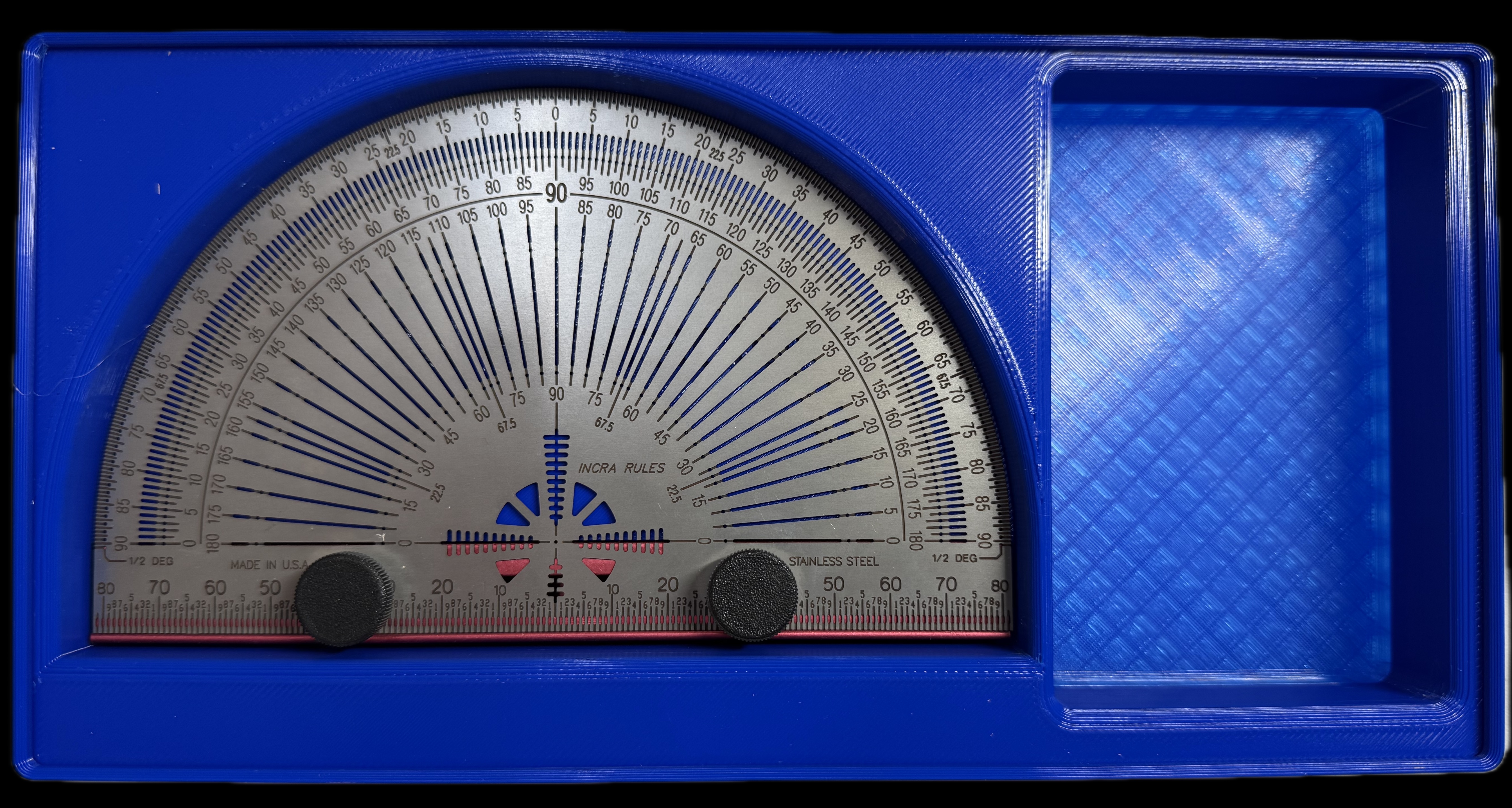 Gridfinity Protactor Ruler Incra Protactor storage, Gridfinity by Darrens Workshop | Download free ...