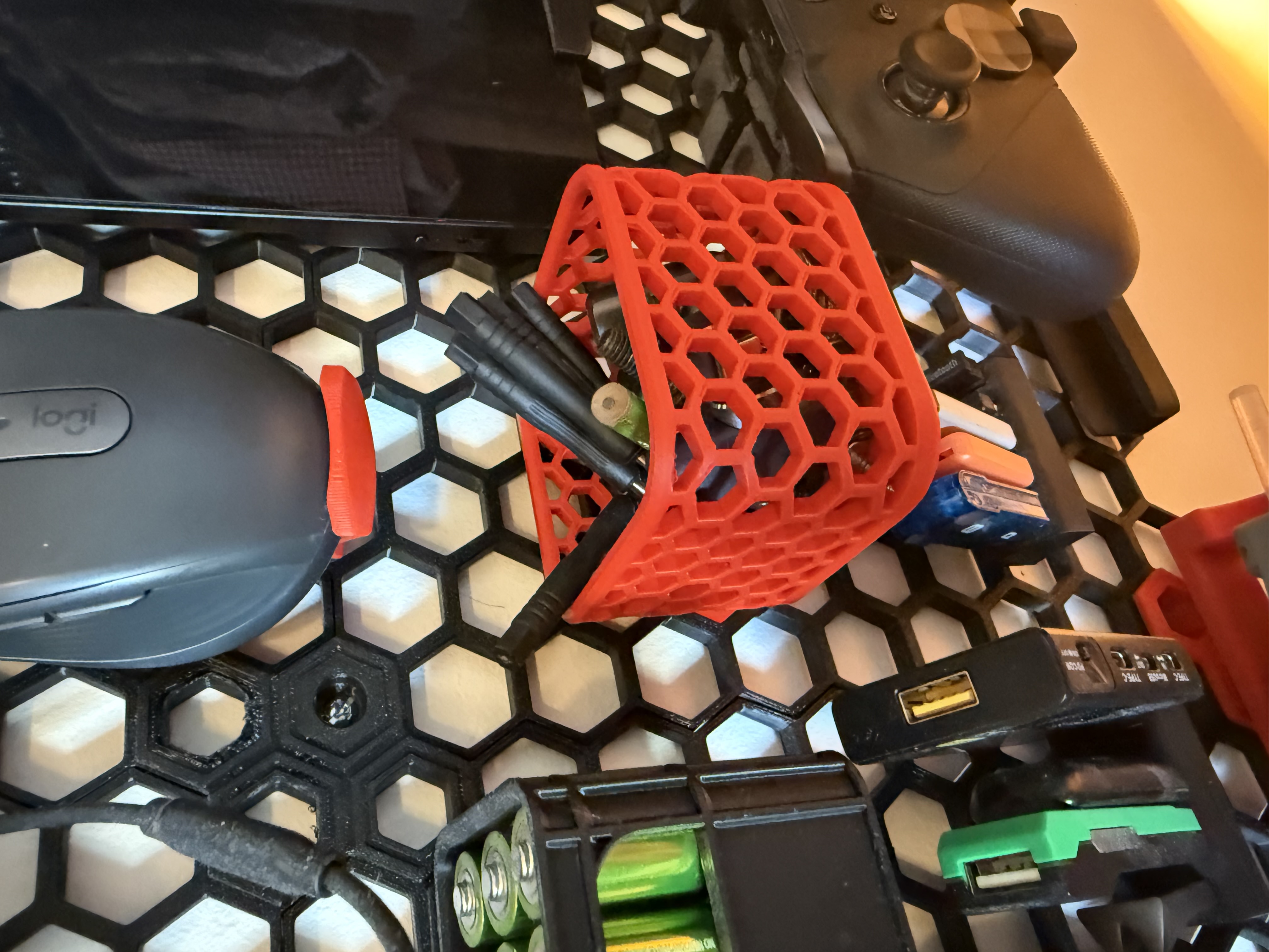 70x70x50 Container with HSW Adapter 3D model thumbnail