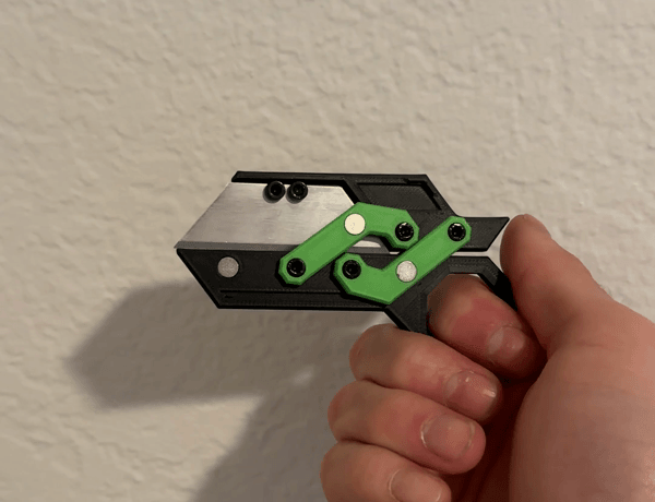 Karambit Fidget Utility Knife - No Supports