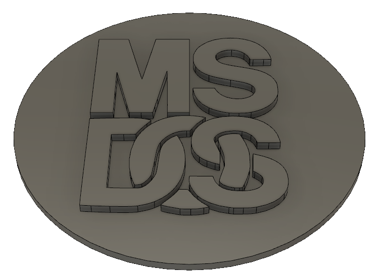 Miniatura 3 do modelo 3D MS-DOS logo 3d