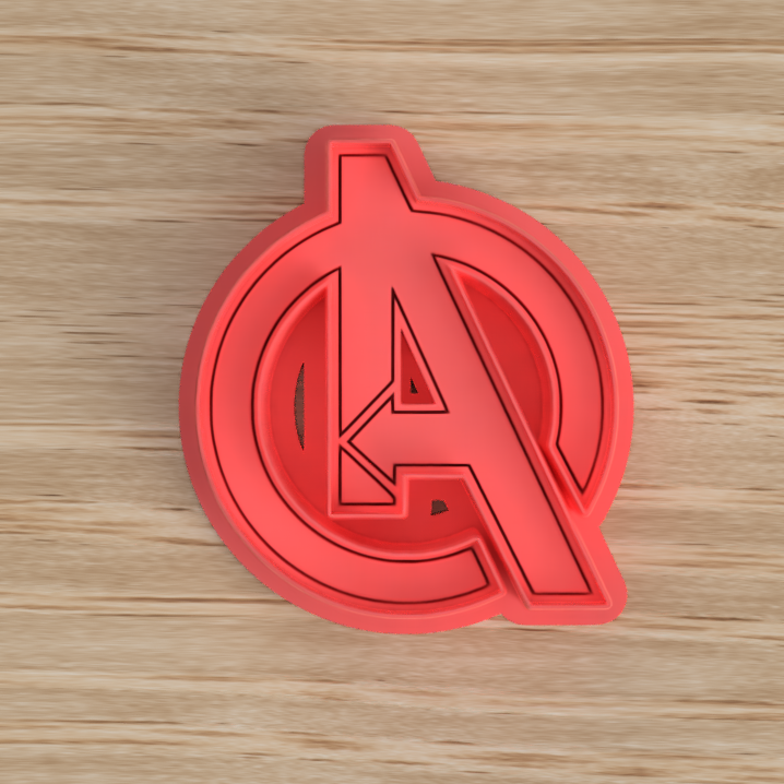 Avengers Logo Cookie Cutter – Heroic Baking Fun
