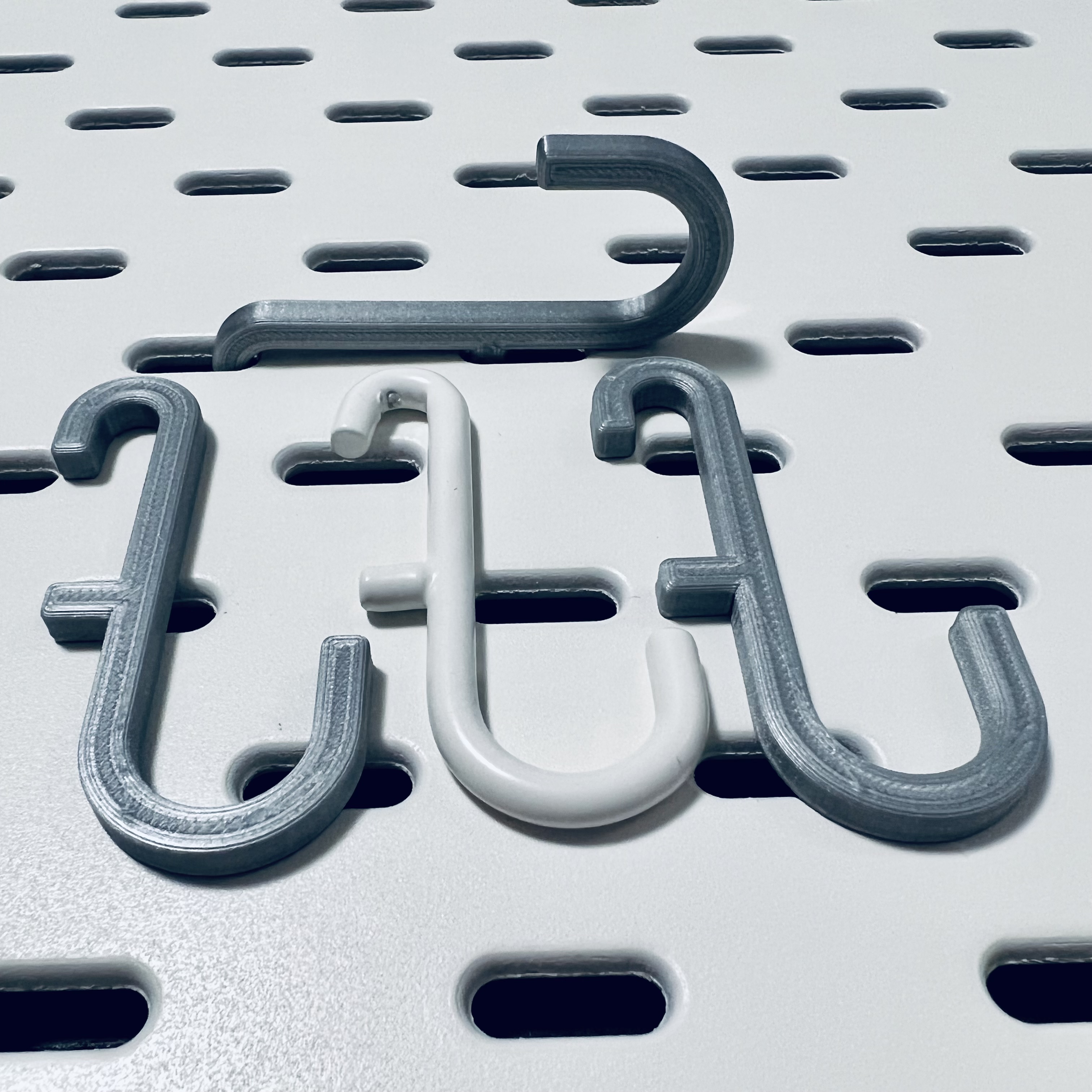 IKEA Skadis Hook 3D model thumbnail