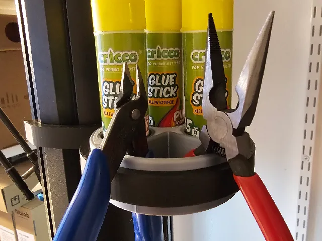 FLSUN v400 - Gluestick, tool holder and universal ring mount