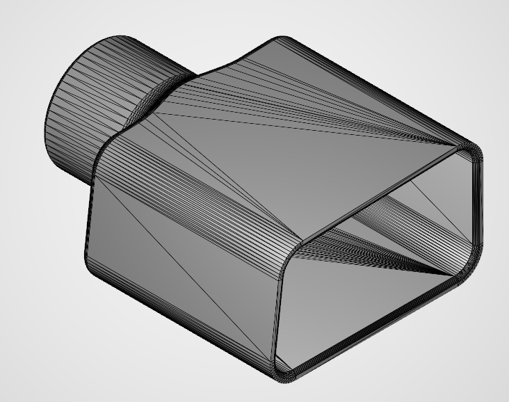 Staubsaugeranschluss DN750