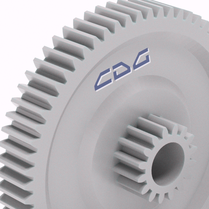 CDG - 3D Printed Gear Slicer Import