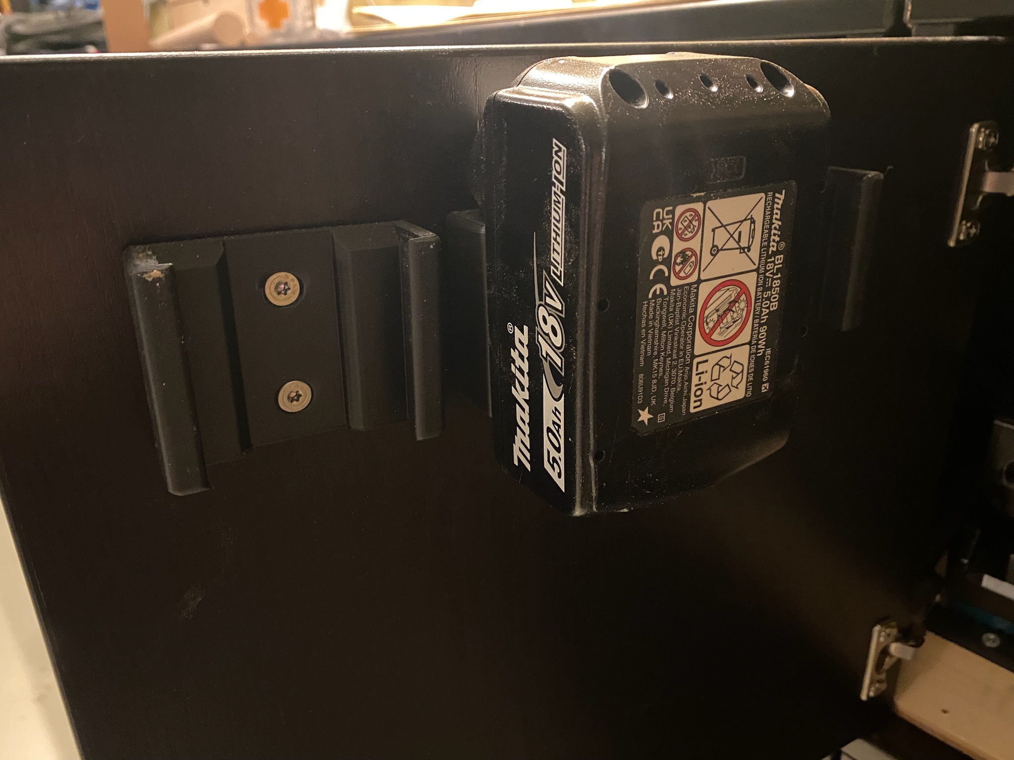 18v Makita Battery Storage Clip