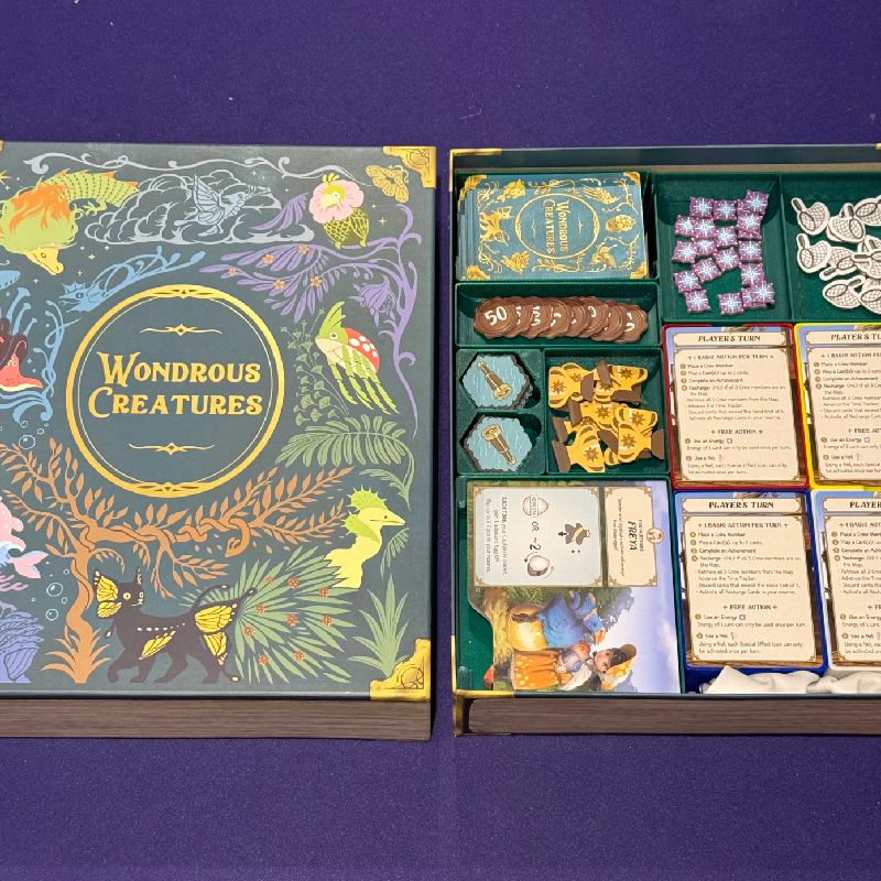 Wondrous Creatures Insert (Retail/Base Kickstarter) by olivvybee