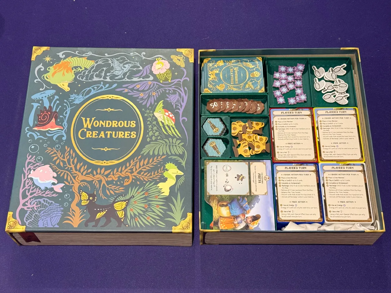 Wondrous Creatures Insert (Retail/Base Kickstarter) by olivvybee