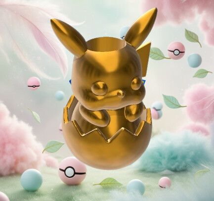 macetero pikachu pokemon