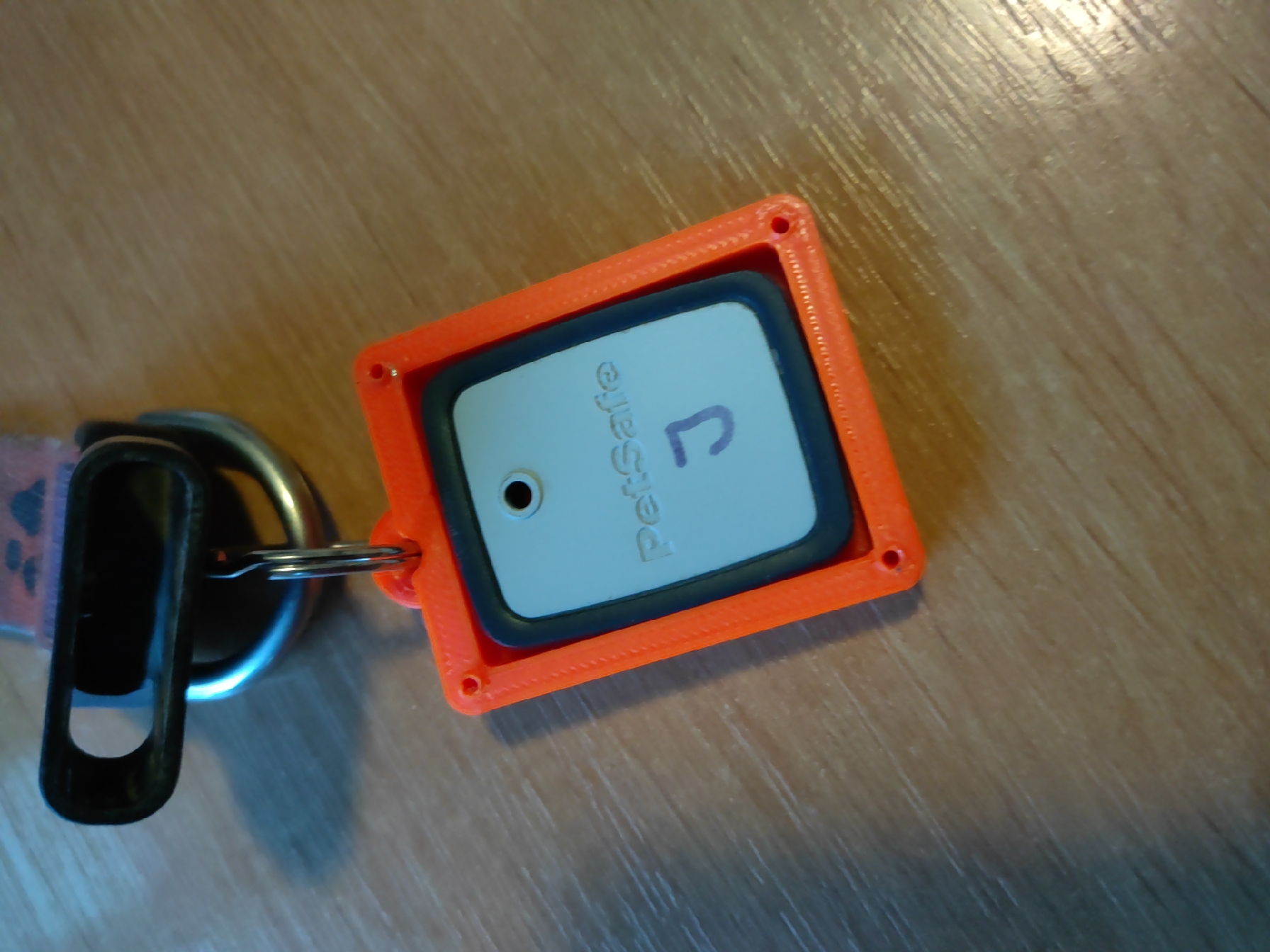 PetSafe key wearing and protecting clip for SmartDoor door systems