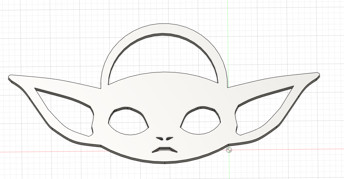 Baby Yoda KeyChain