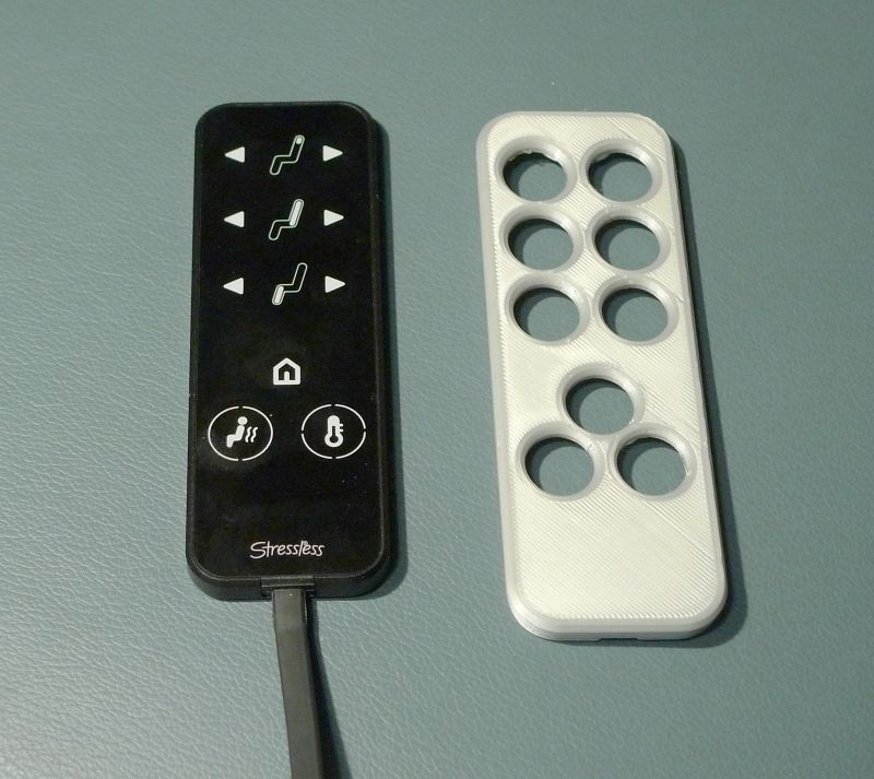 Ekornes Stressless recliner remote control improvement