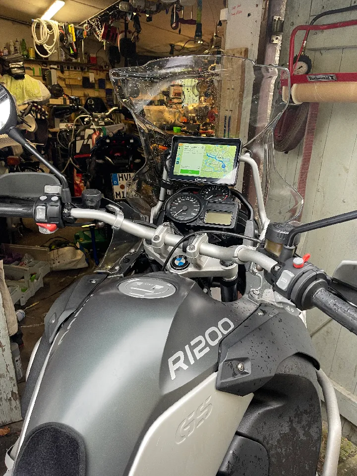 Carpuride 702 Pro Mount for 16.2mm (BMW R1200GS) Bar by