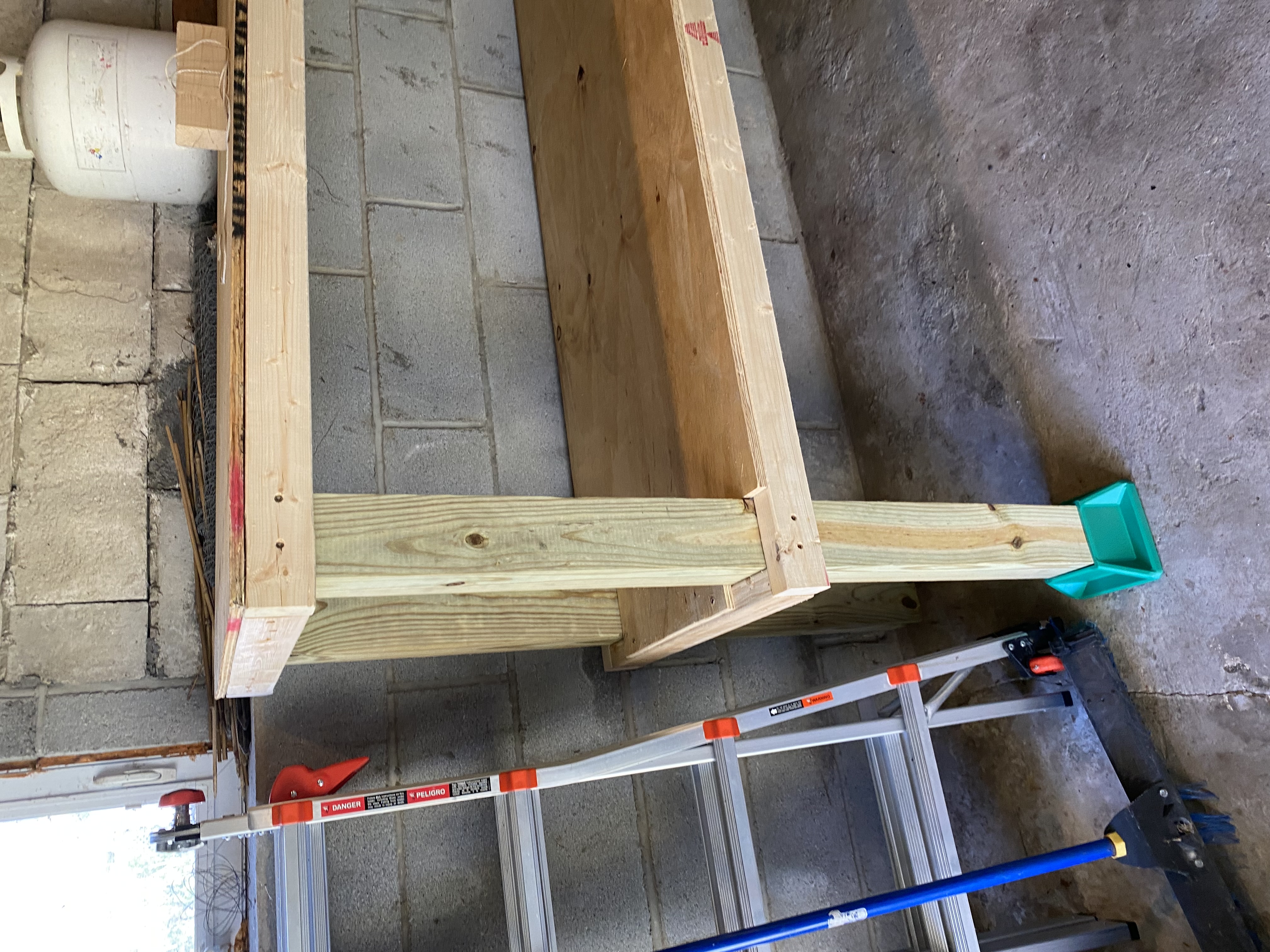 4x4 Post Base with 2.5" height