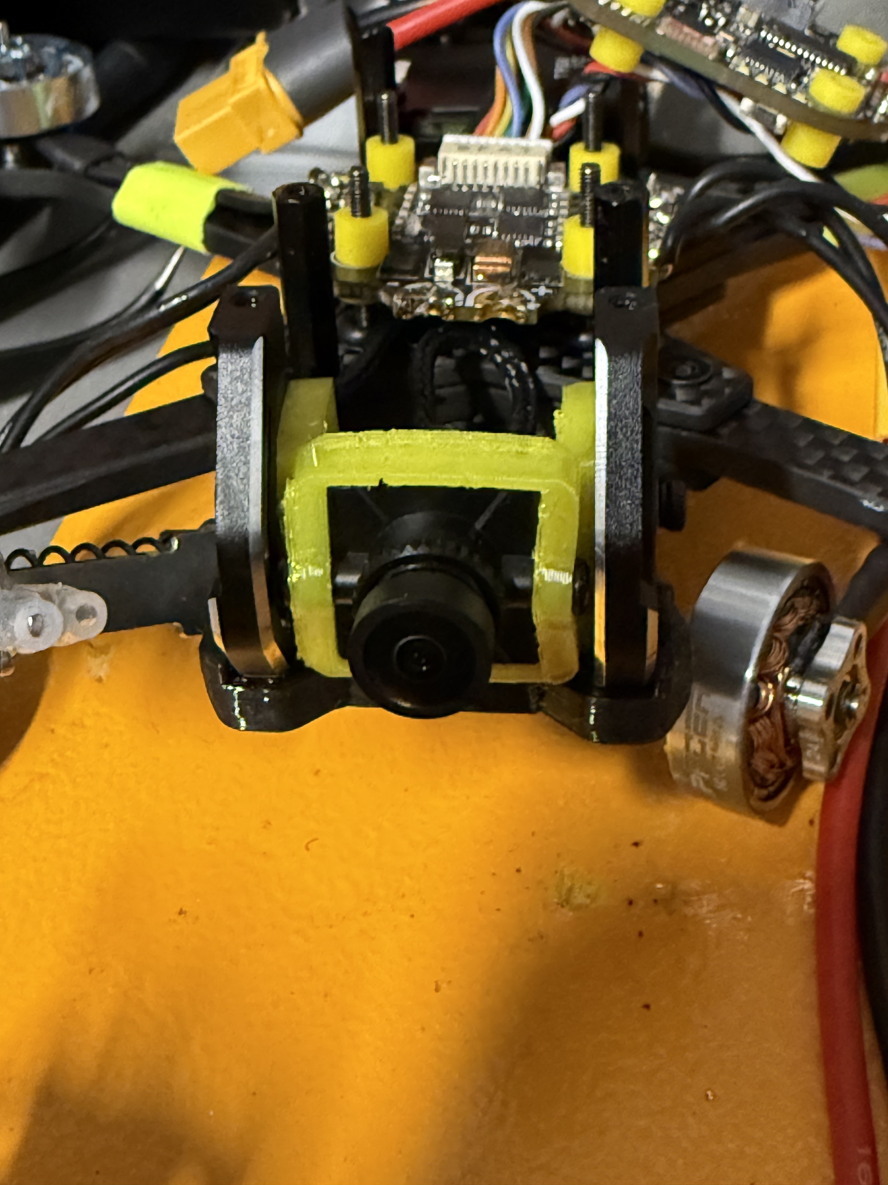 Volador 3.5 camera adapter for the Walksnail Nano camera.