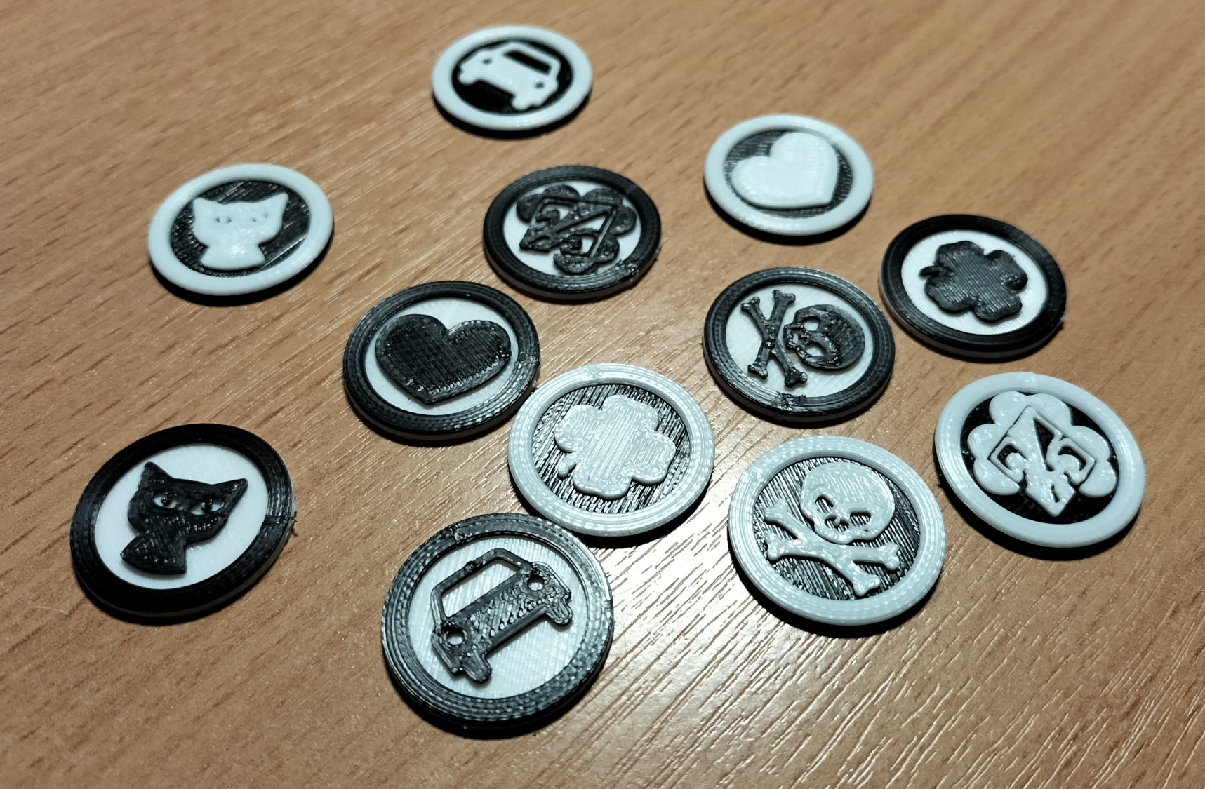 Shopping Cart Coin Collection / Einkaufswagenchips Sammlung