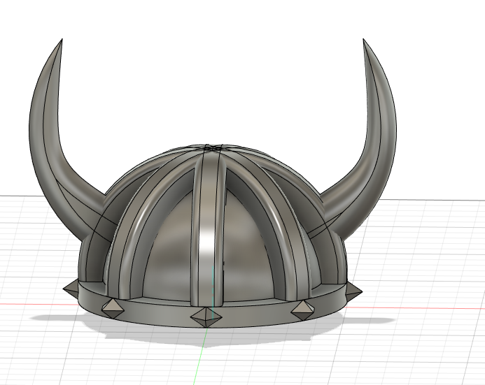 Mini Viking Helmet