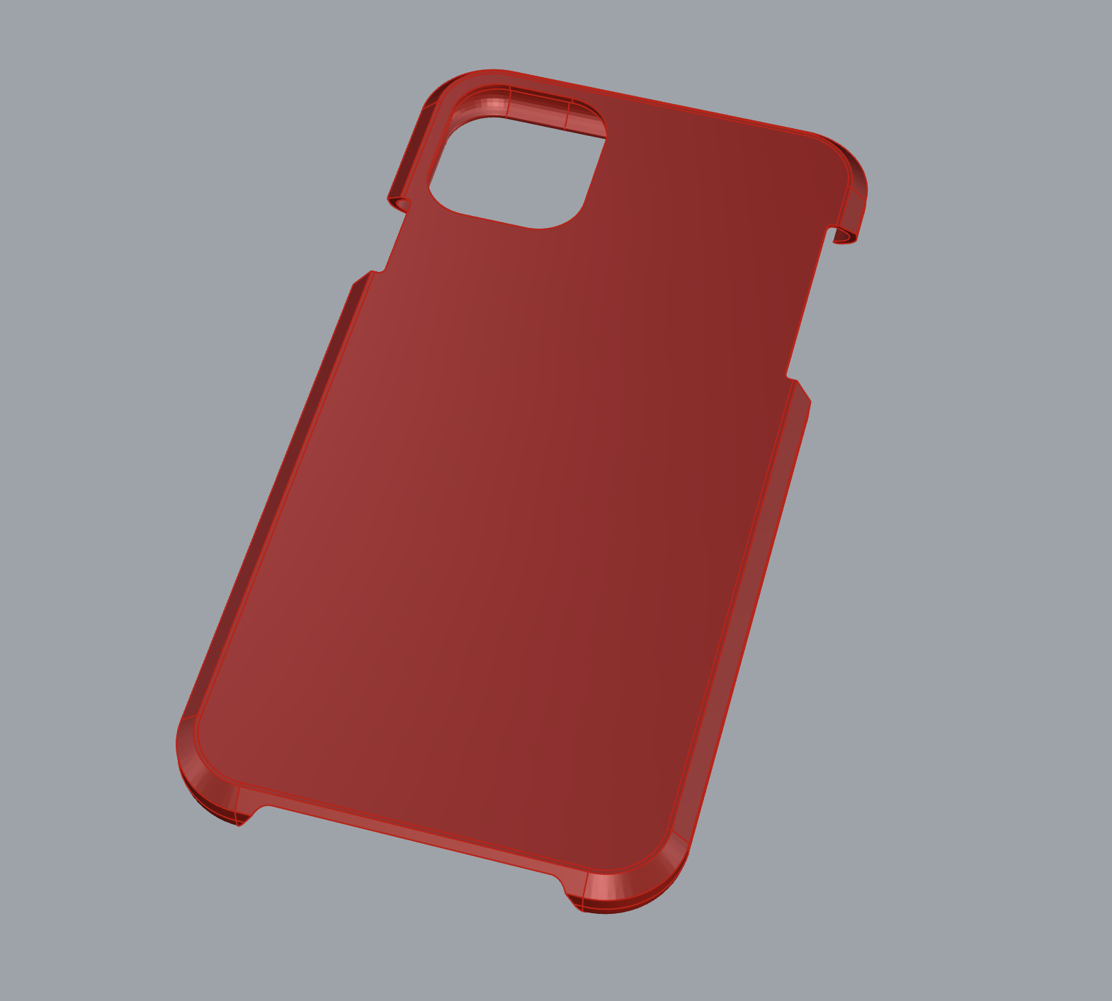 Miniatura 2 do modelo 3D Iphone 11 case