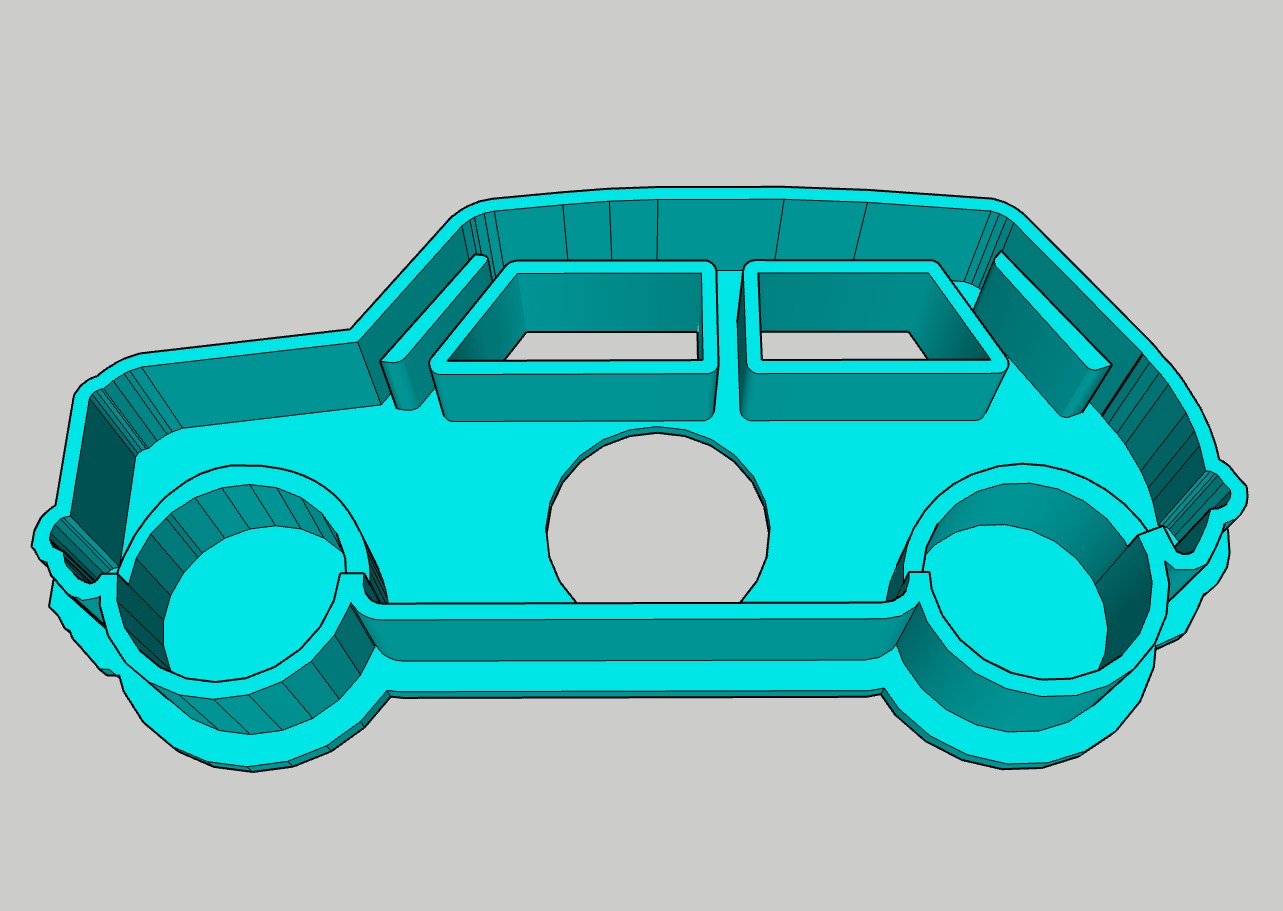 Miniatura 2 do modelo 3D Classic Mini Cookie Cuter