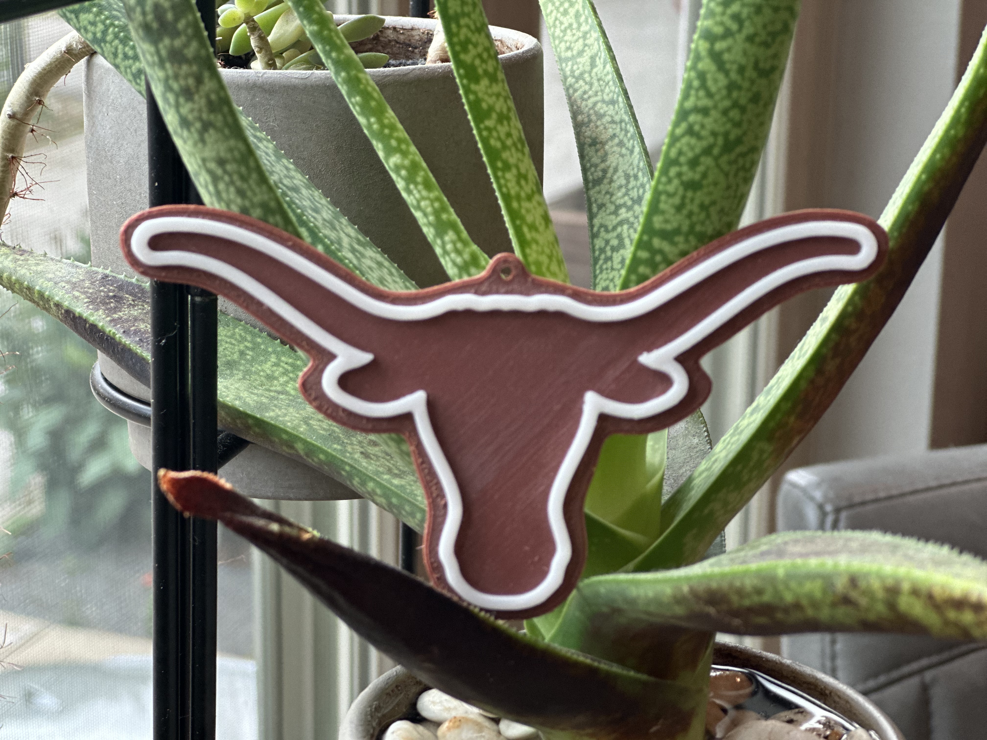 Texas Longhorns Gingerbread Ornament