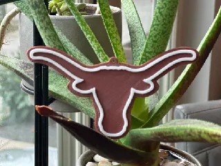Texas Longhorns Gingerbread Ornament
