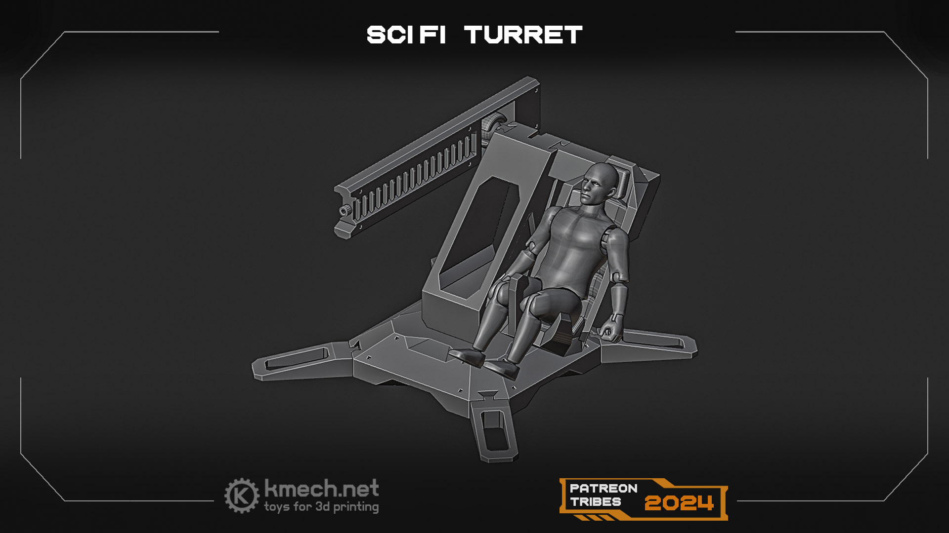 Scifi Turret