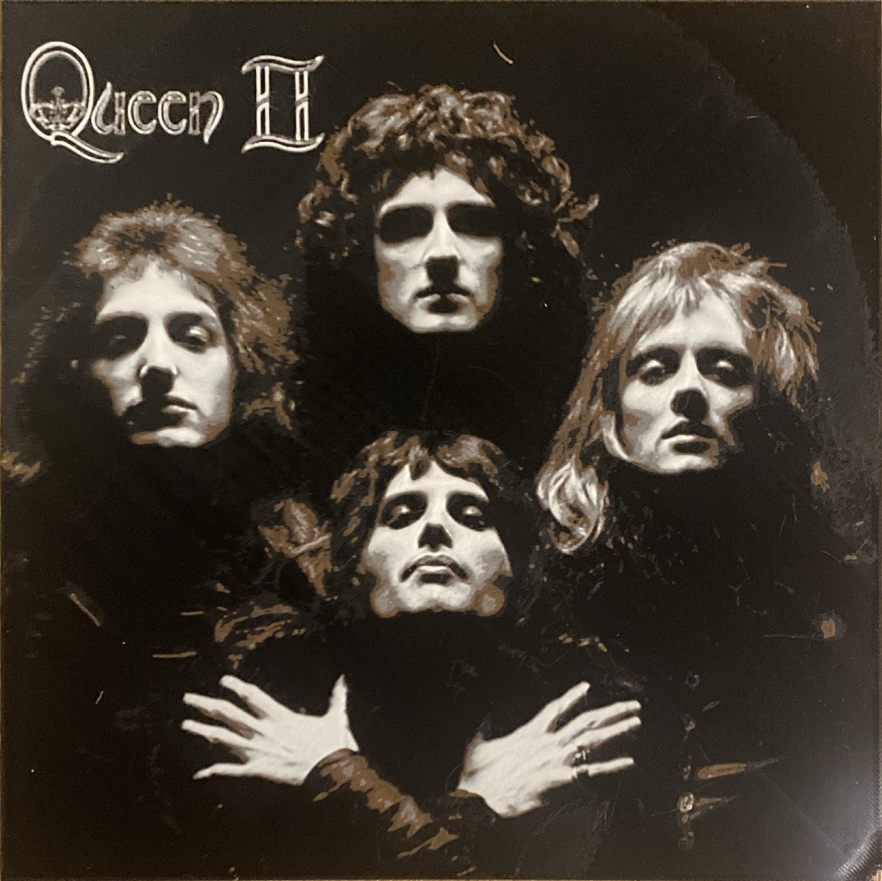QUEEN II - Queen Album Cover Art (4 Colors)
