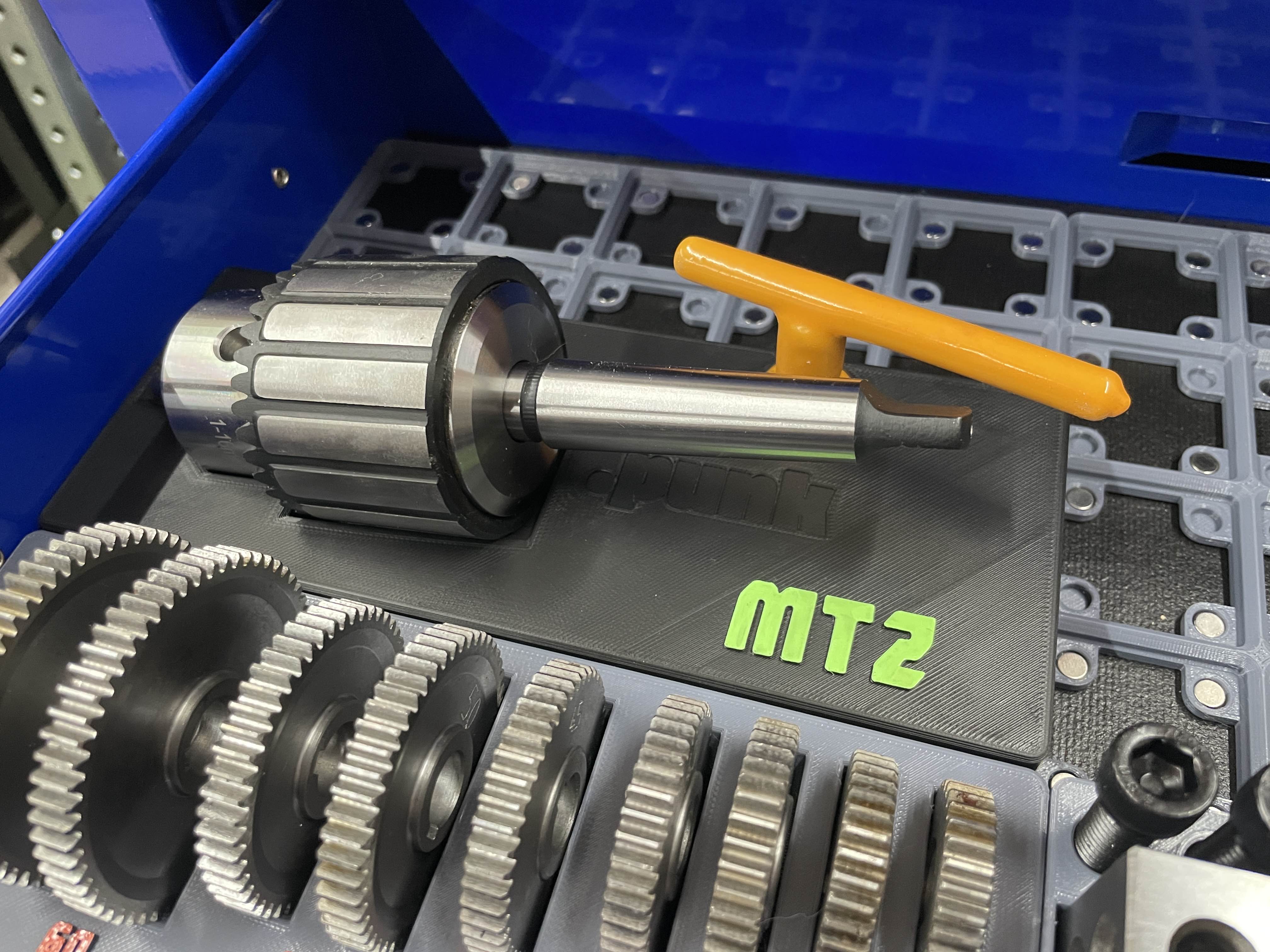 Gridfinity MT2 - JT33 Jacobs Drill Chuck Holder
