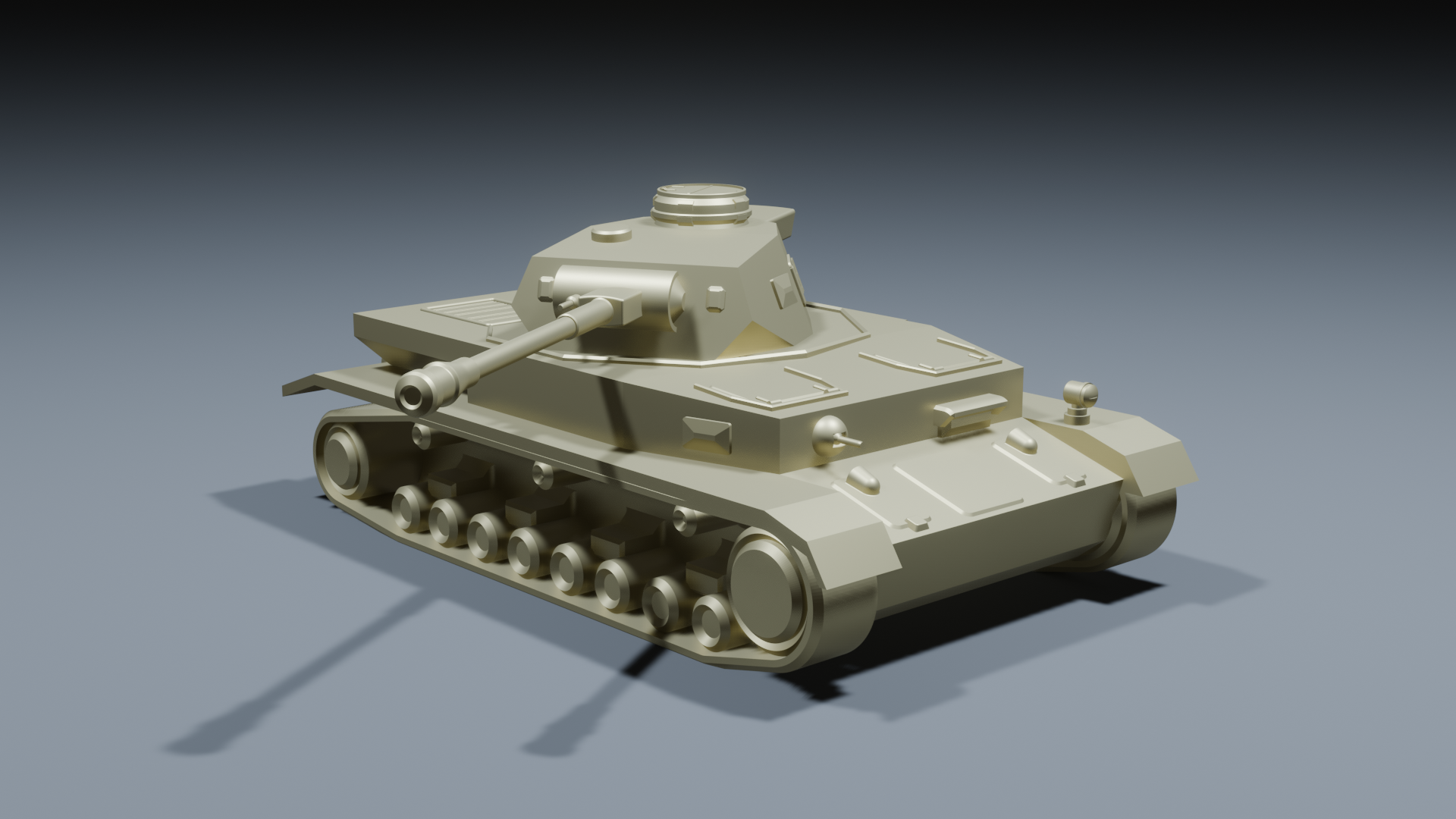 Panzer IV (G) Posable | German Tank