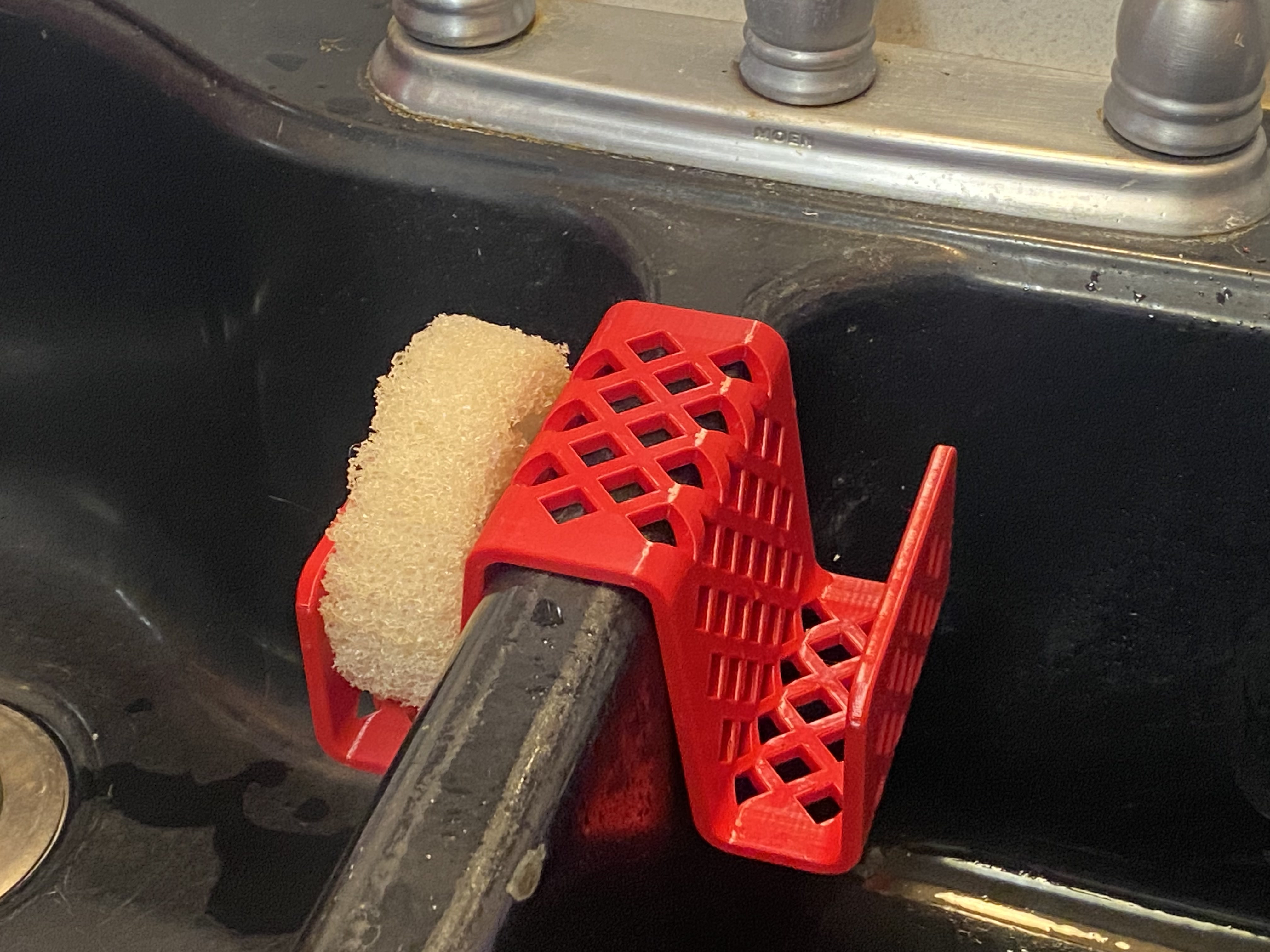 Kitchen Sink Caddy with Perforated Top