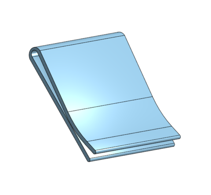 Basic Money Clip - .STEP