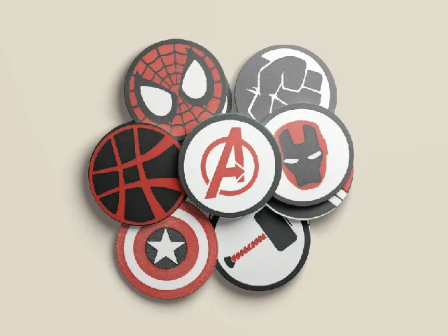 Avengers Coasters