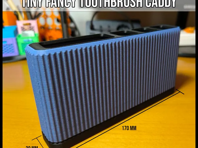 Tiny Fancy ToothBrush Caddy