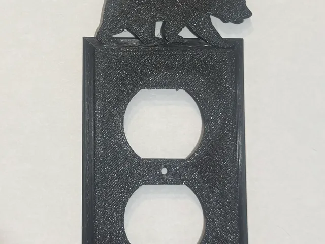 Decorative Bear Outlet Cover