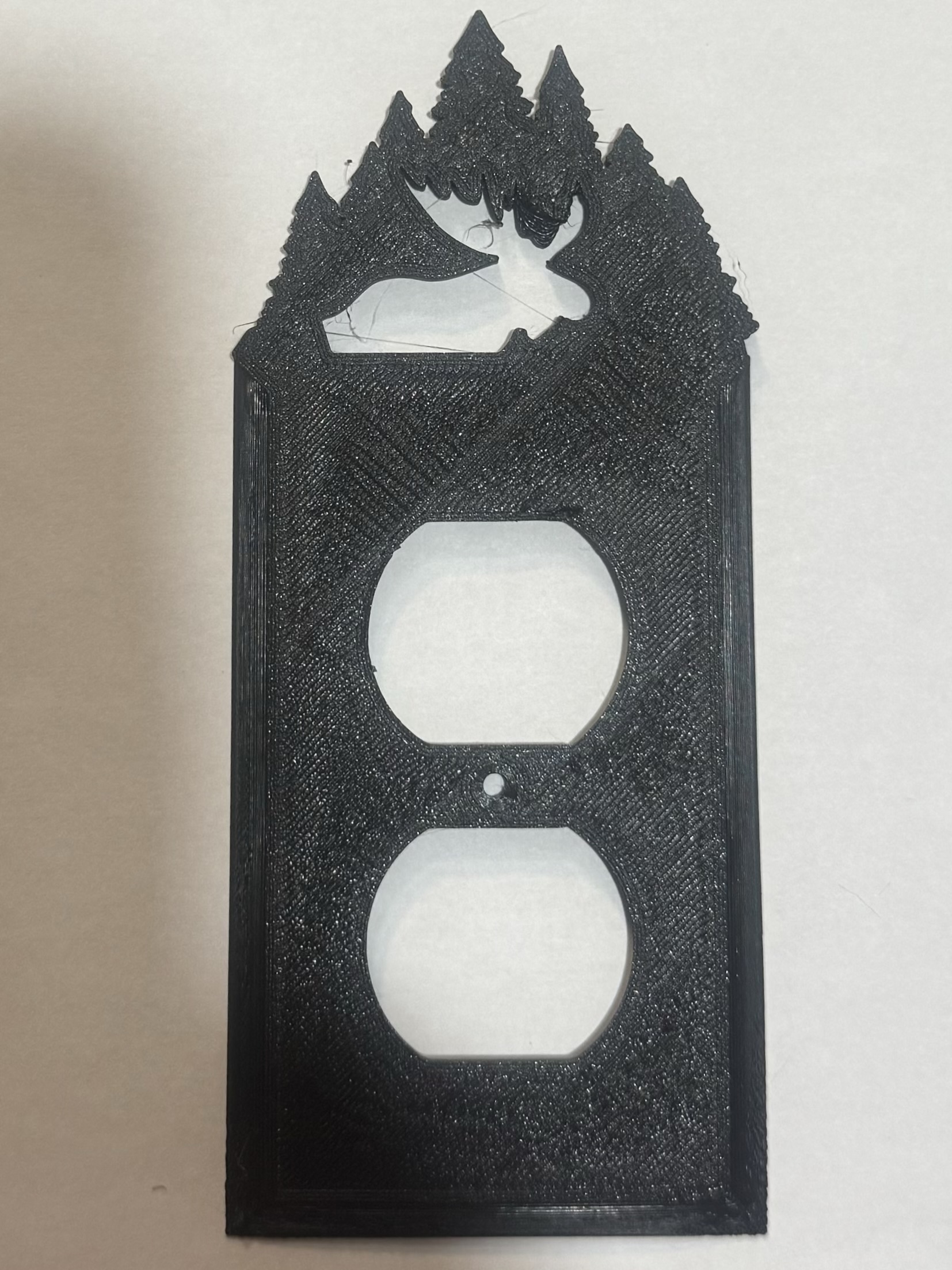 Decorative Moose Outlet Cover