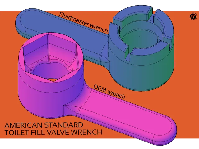 American Standard Toilet Fill Valve Wrench