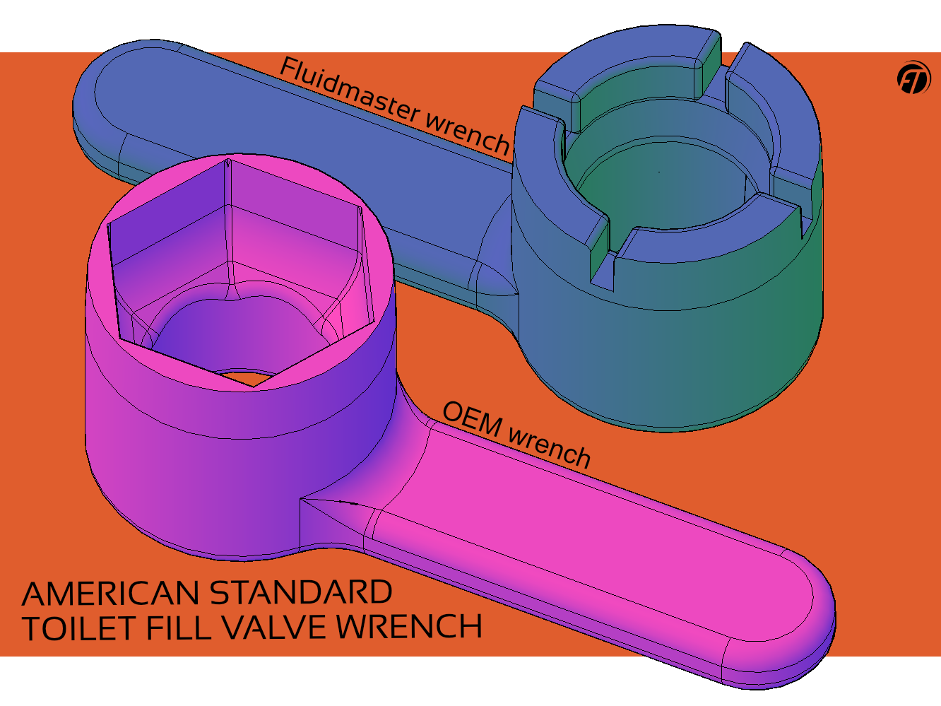 American Standard Toilet Fill Valve Wrench