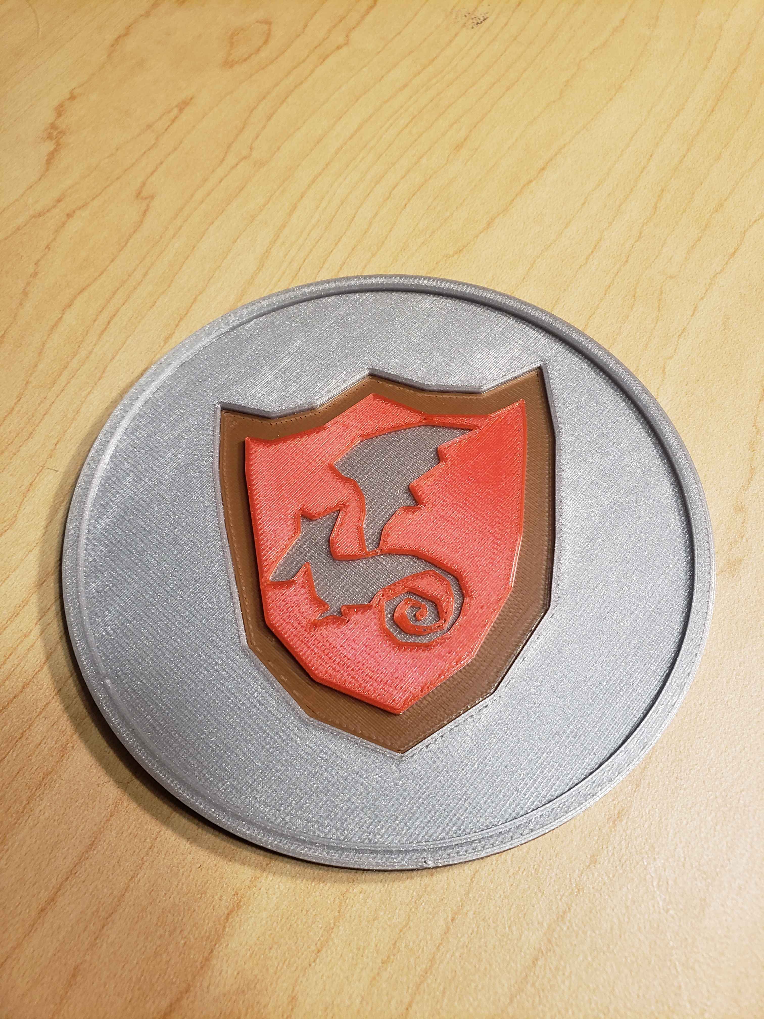 OSRS - Dragon Kiteshield Drink Coaster - 4