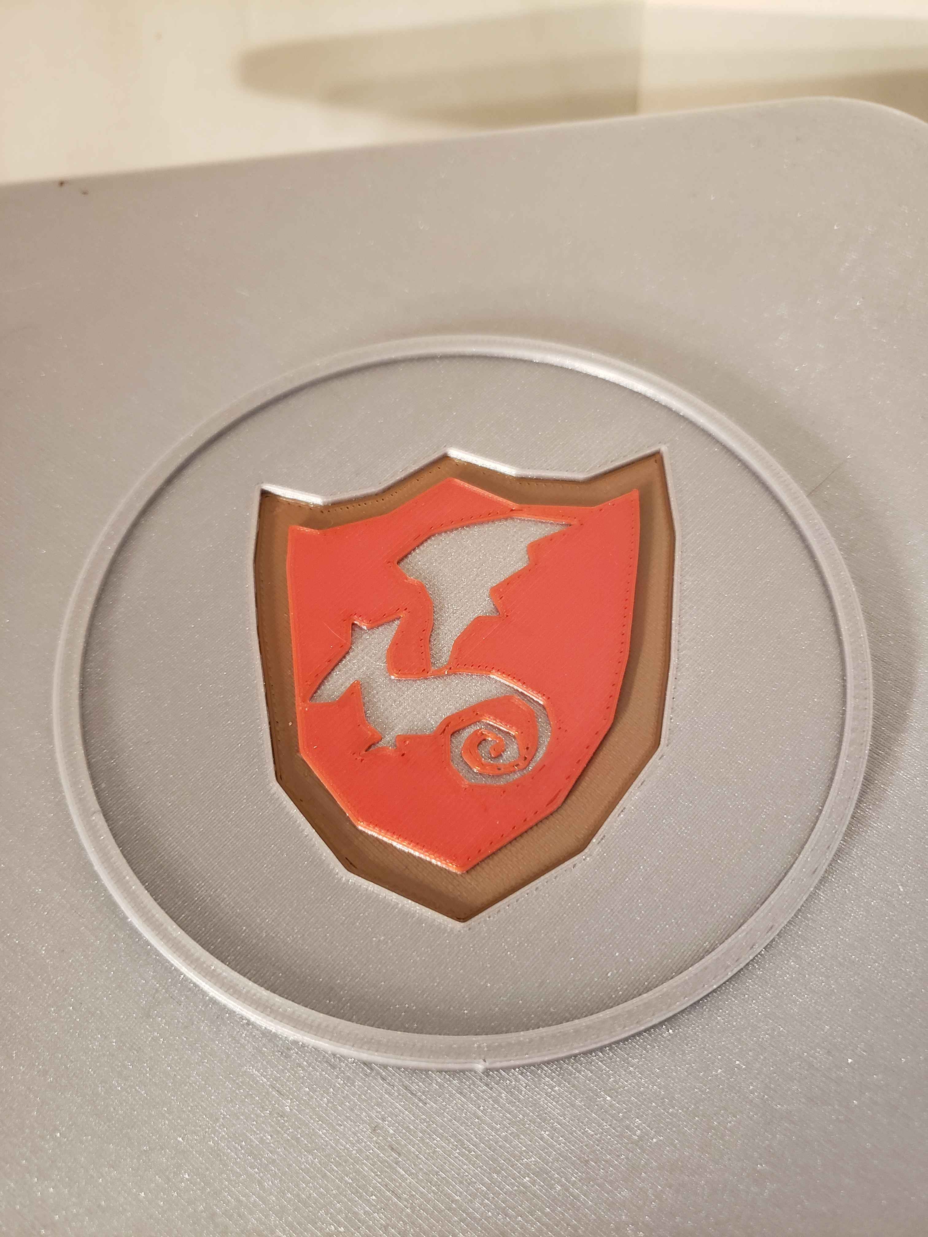 OSRS - Dragon Kiteshield Drink Coaster - 4