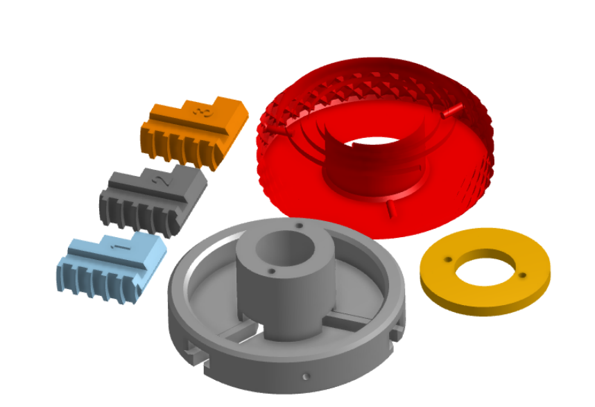 lathe chuck — miniatura 3