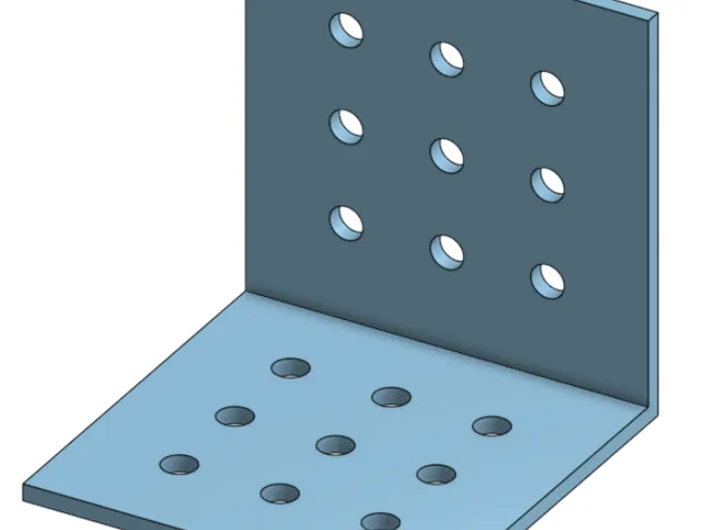 3"X3" 90* bracket/mount