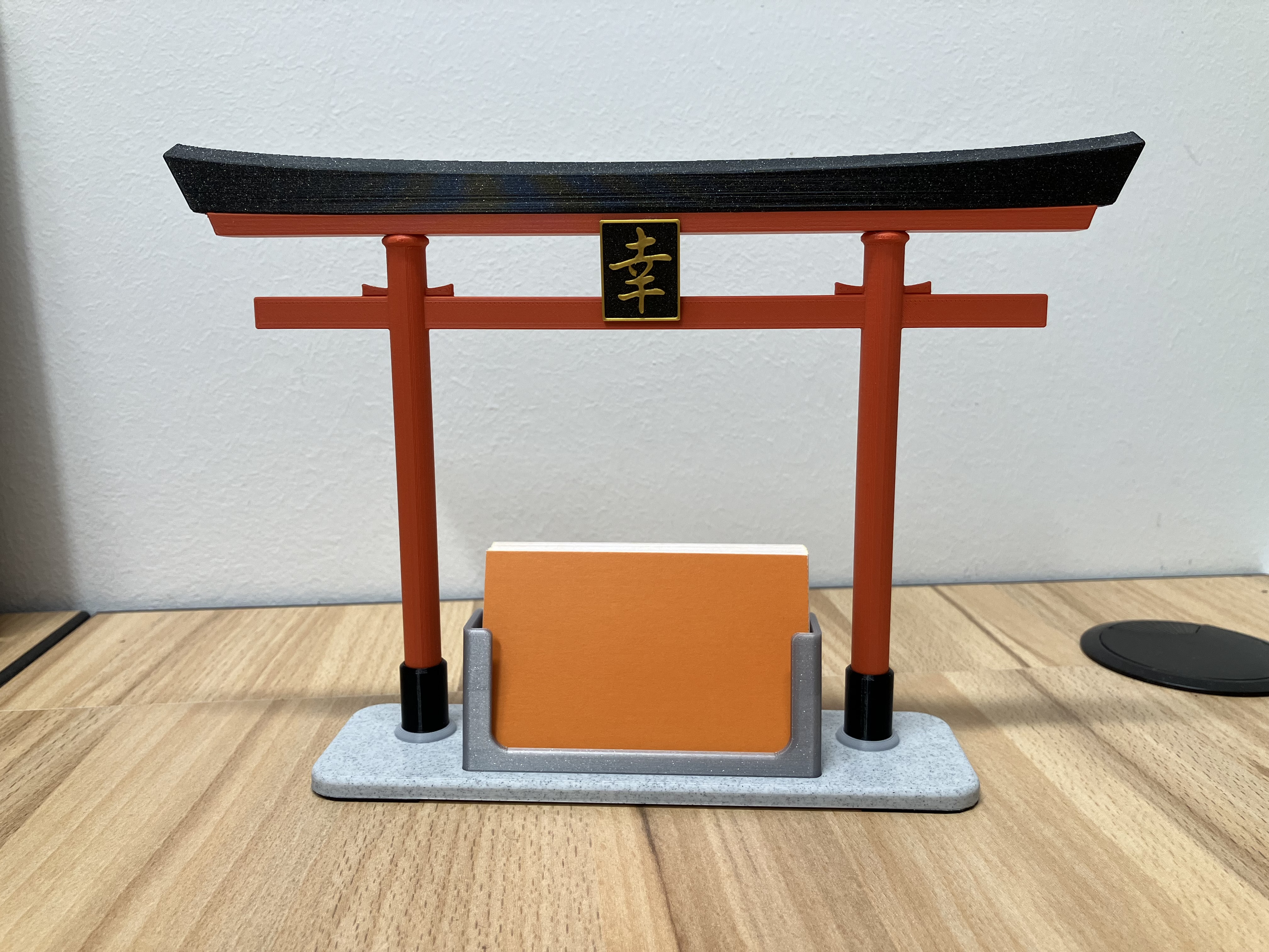 Japanese Torii Gate Business Card Holder