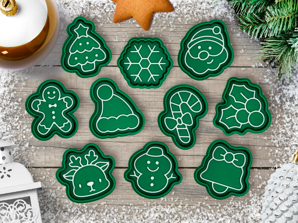 Christmas cookie cutter set